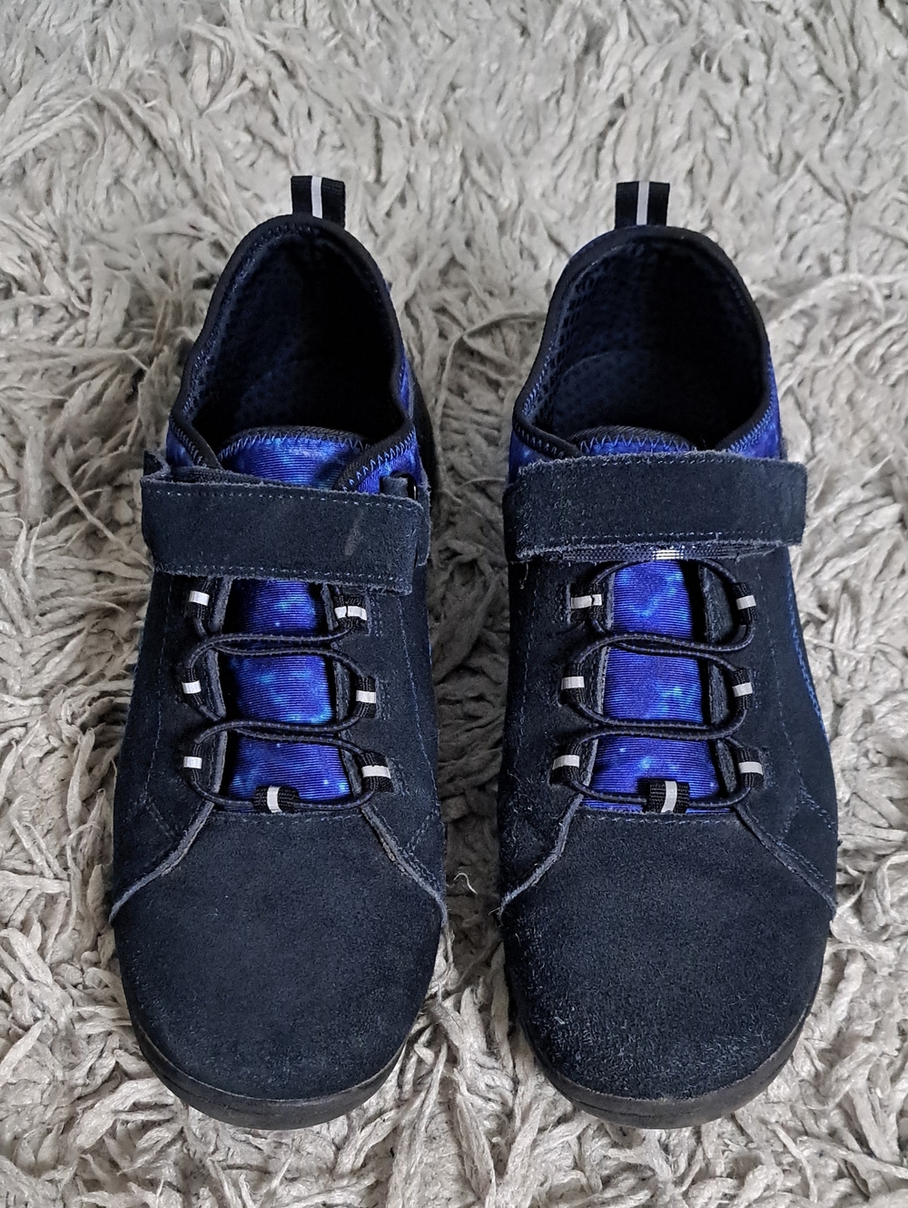Lande END Youth Athletic Shoe NAVY Youth Size 6